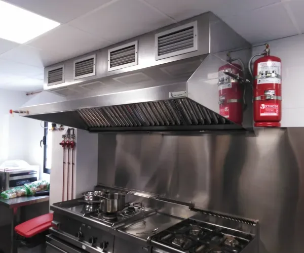 Protección automática de cocinas comerciales