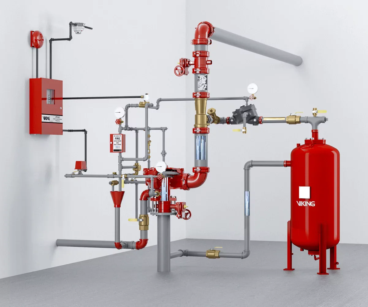 Sistemas de espuma contra incendios