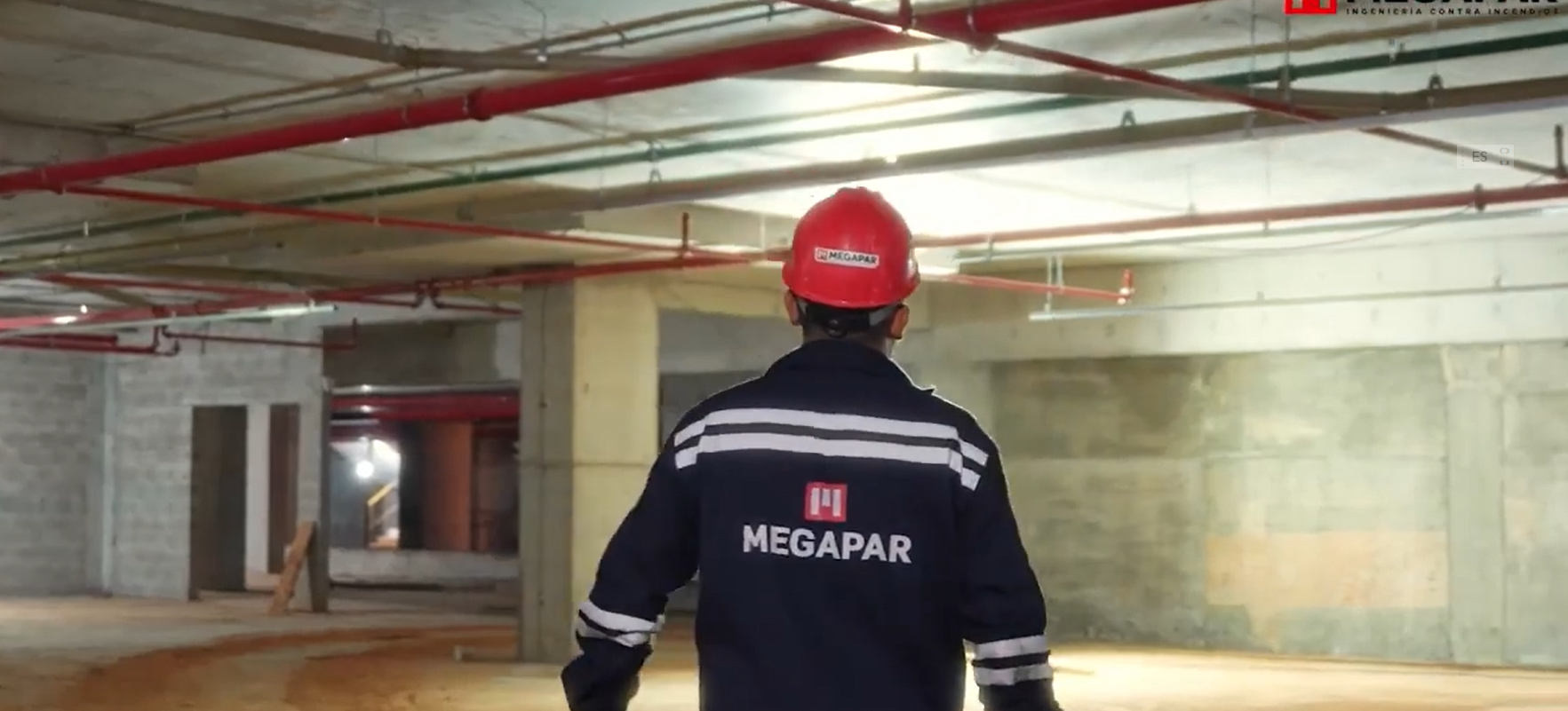 Obra de protección contra incendios de Megapar: Distrito Perseverancia
